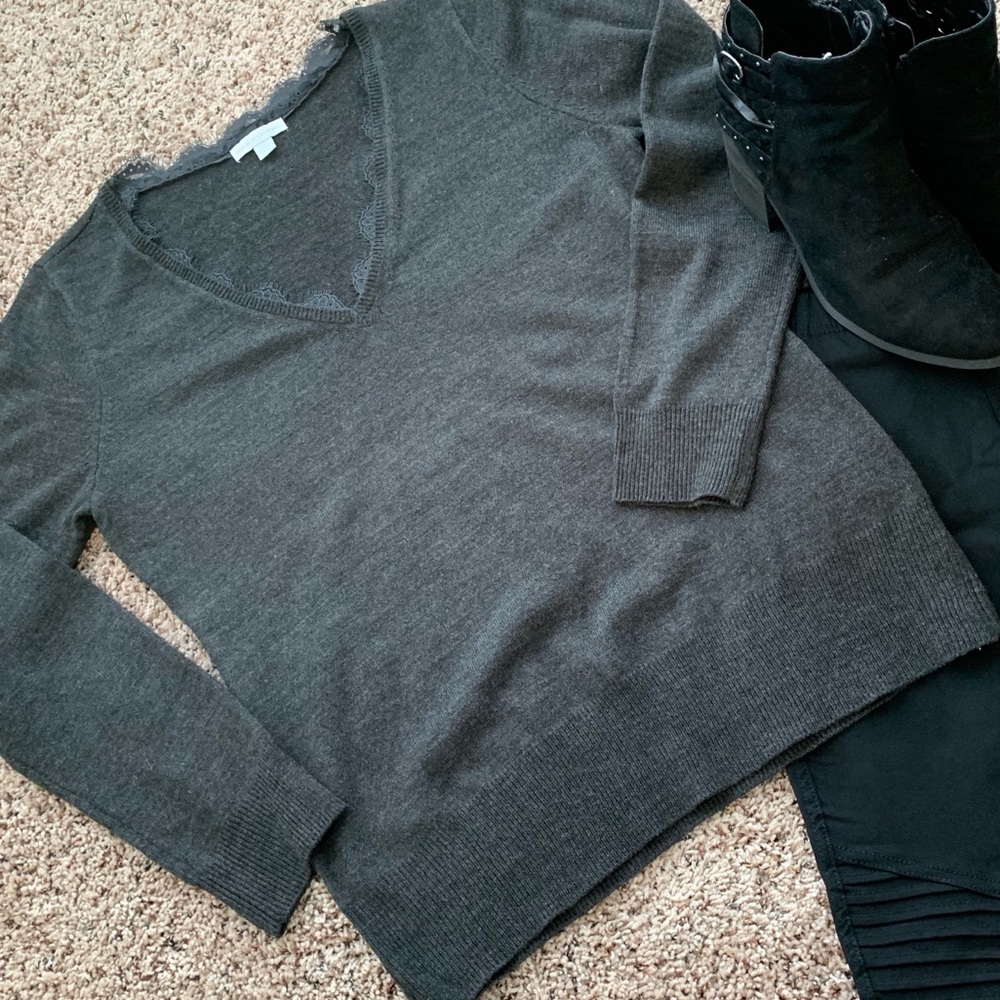 Charcoal Gray Sweater